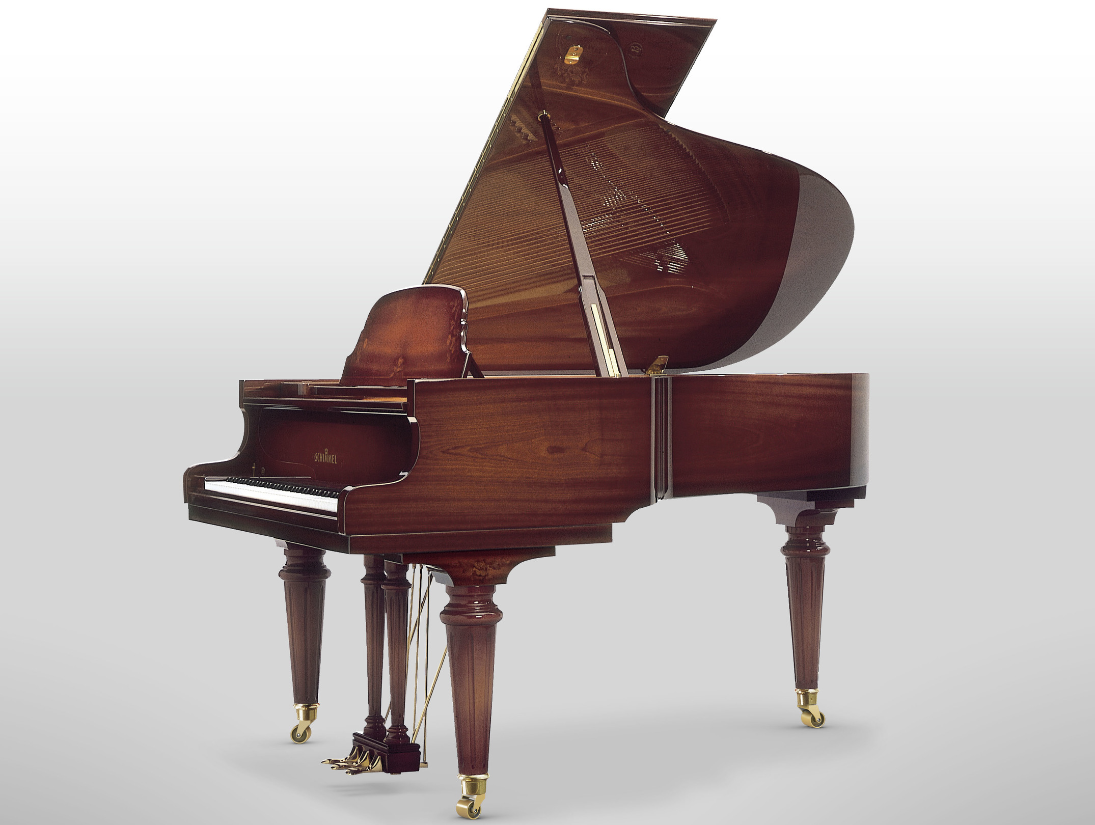 Schimmel W 180 Royal Intarsie Flora