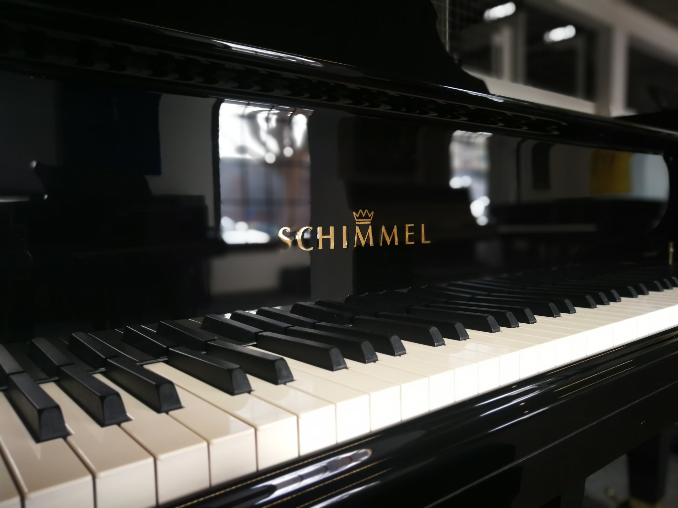 Schimmel K 230 Tradition von 2008 in Schwarz poliert