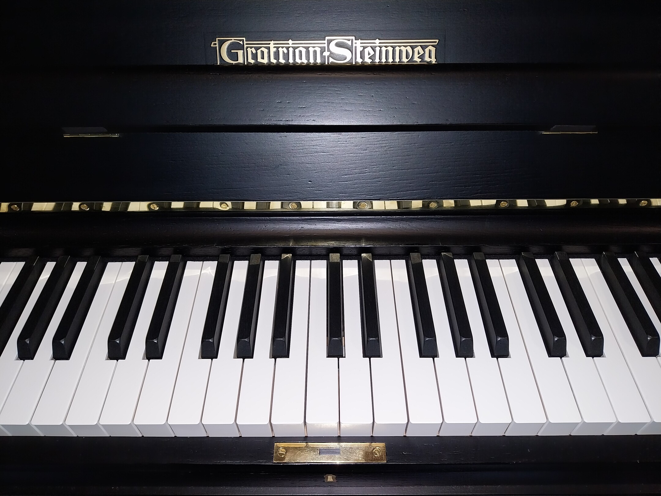 Grotrian-Steinweg 120 K von 1940 in Schwarz satiniert