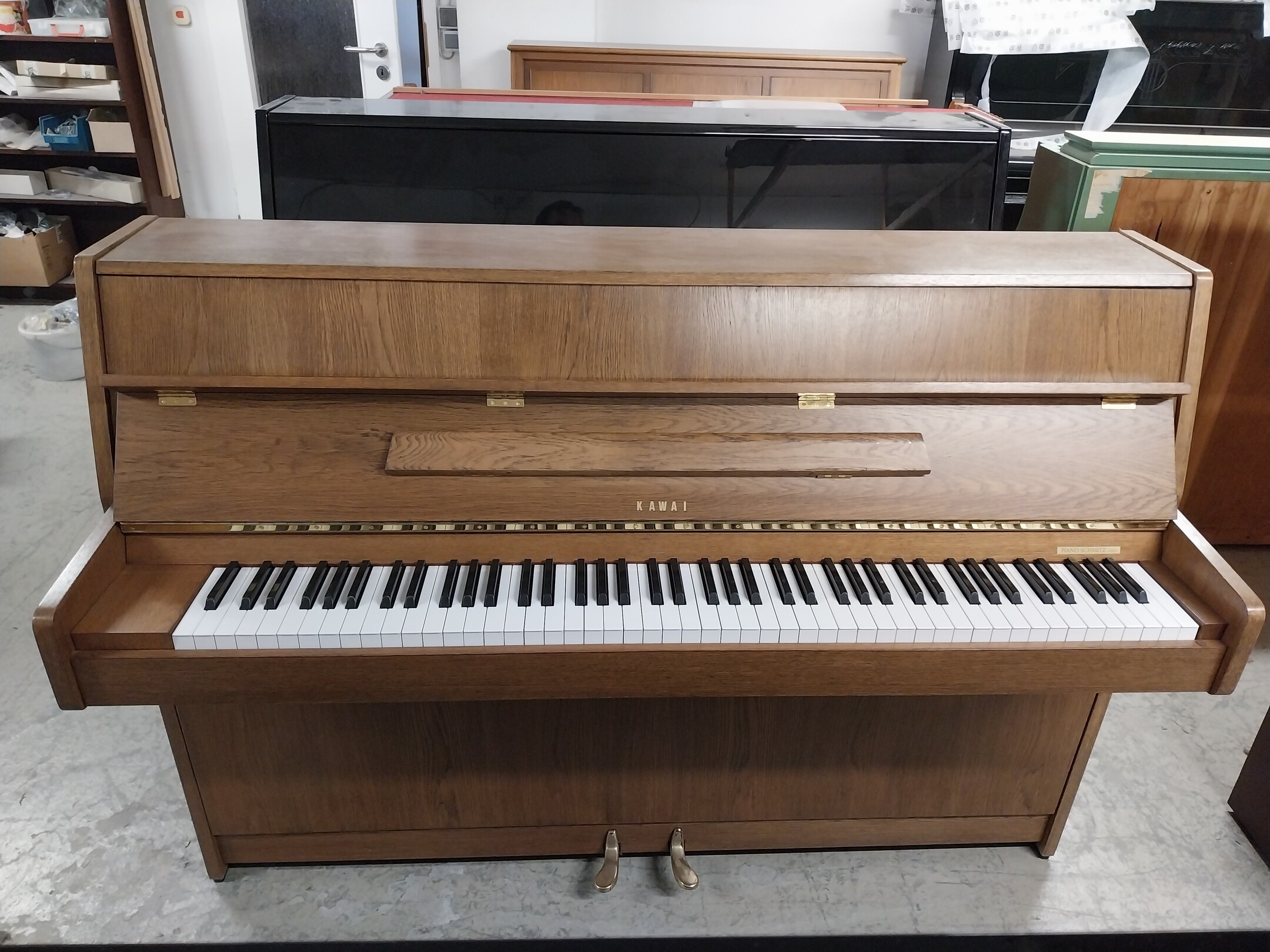 Kawai CX-4S von 1985 in Eiche satiniert