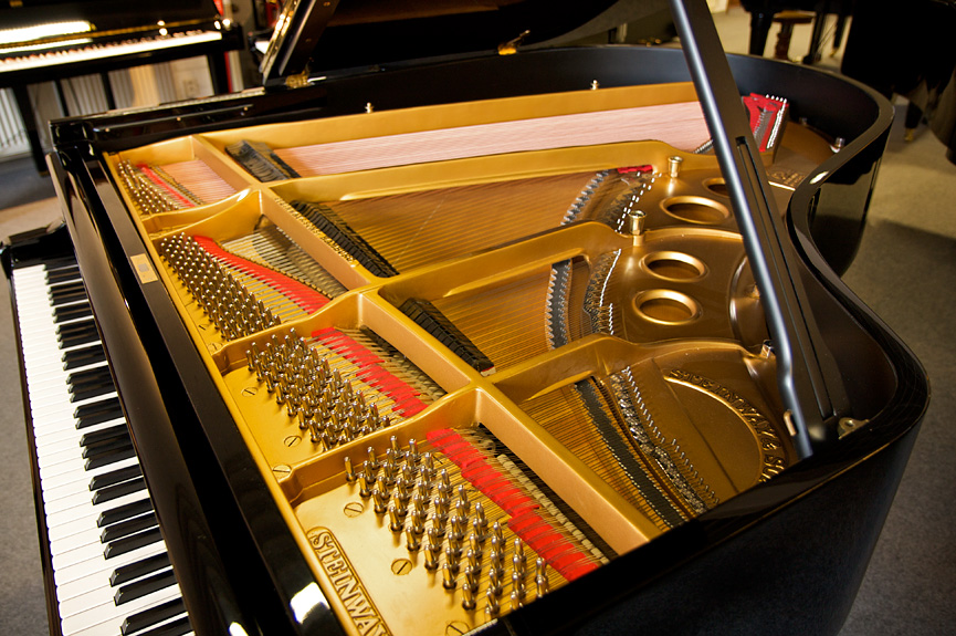 Steinway & Sons O von 1940 in Schwarz poliert