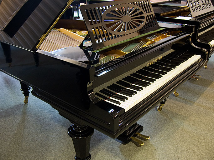 Bechstein A von 1923 in Schwarz poliert