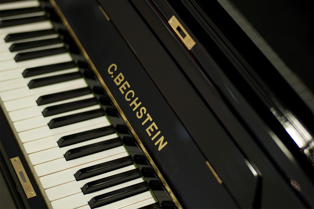 Bechstein 128 von 1903 in Schwarz poliert